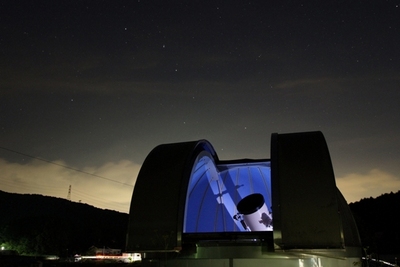 天体観測ドームの写真