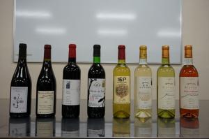 講座で使用したワイン各種