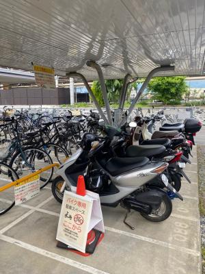 広丘駅西口駐輪場