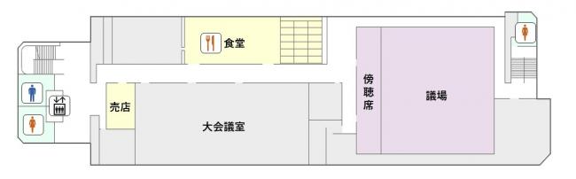 庁舎5階フロアマップ