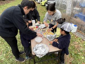 炭焼体験４