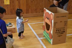 親子の様子