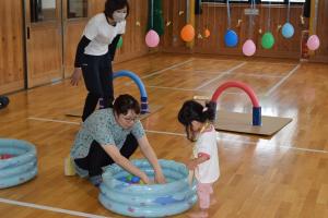 親子の様子