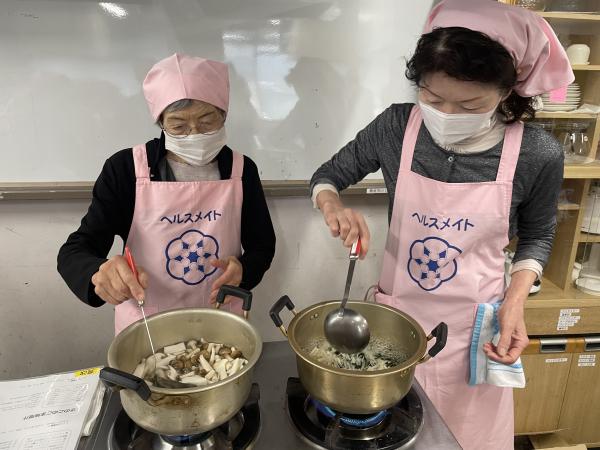 汁物調理の画像