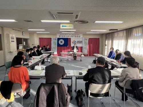 第1回宿泊衛生専門委員会の様子