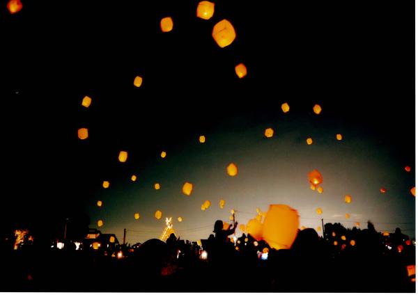 遺跡を彩る光の旅