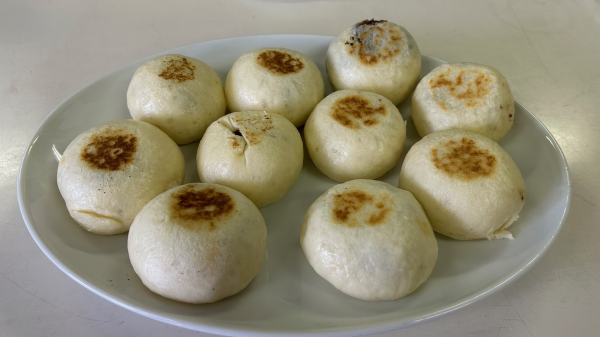 完成したおやきの画像