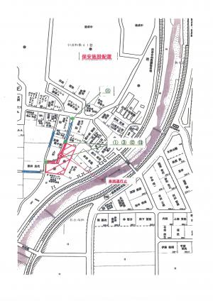 車両通行止めのお知らせ地図