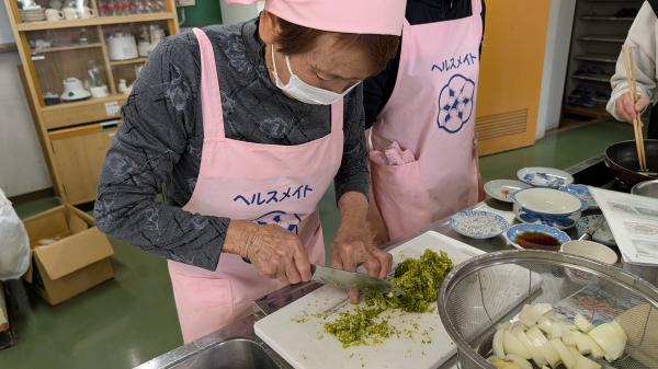 離乳食調理の画像