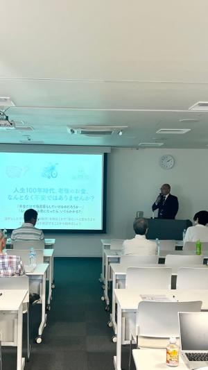 老後介護セミナー開催の様子