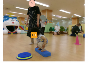 ママと一緒にサーキット
