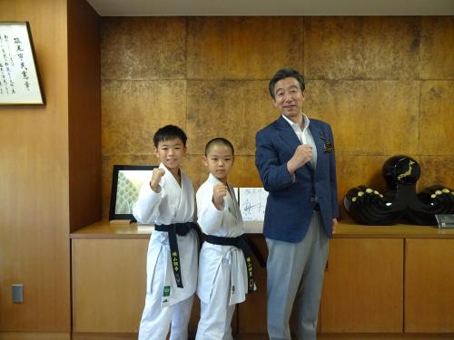 横山玲皇さん、翔歩さん