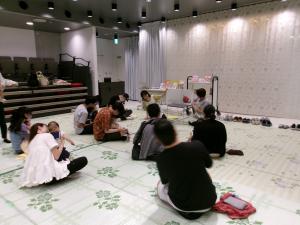 絵本を見て楽しんだよ