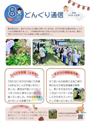 どんぐり通信8月号