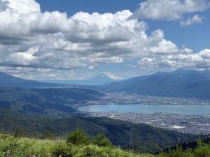 高ボッチ＆富士山