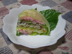 丸ごとレタス寿司の写真