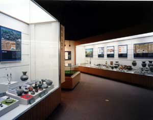展示室の写真