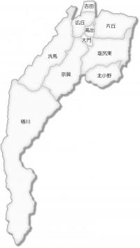 塩尻市全図