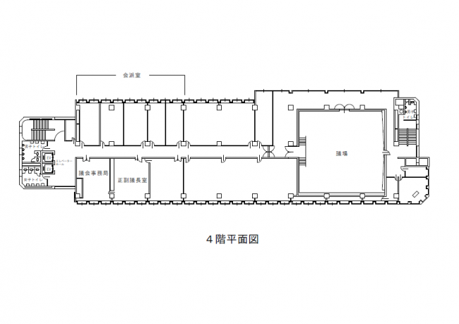 4階平面図