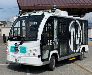 バス型自動運転車両のイメージ（2022年度）
