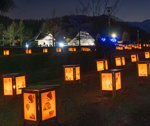 平出ライトアップ写真